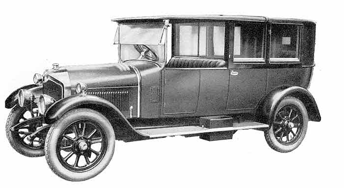 Crossley Seven seat landaulette