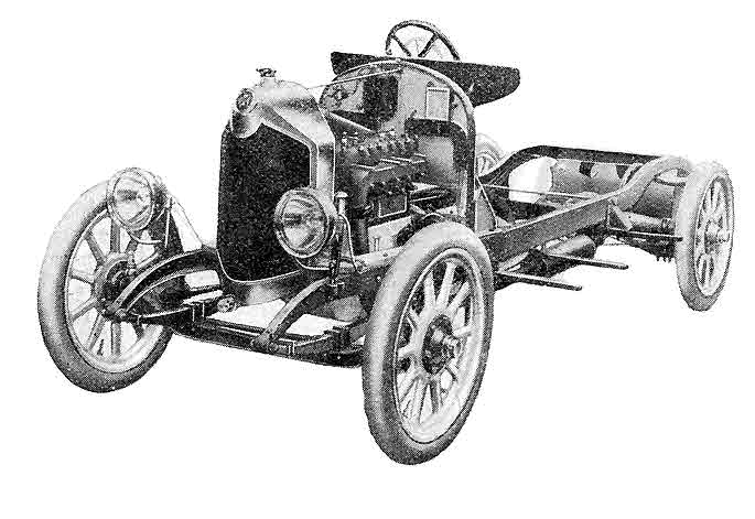 Crossley 19.6 chassis