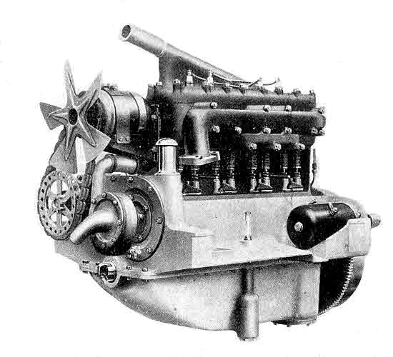 Crossley 19.6 engine