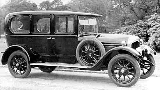 Crossley 19.6 four door saloon