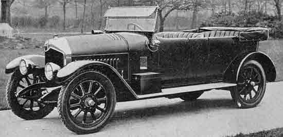 Crossley 19.6 four seat tourer