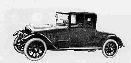 Crossley 19.6 two seat coupe