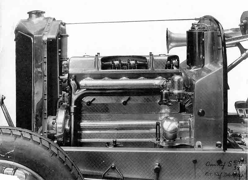 Crossley 18-50 engine