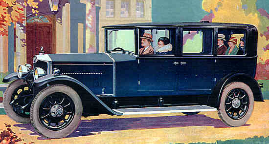 Crossley 20.9 Canberra limousine