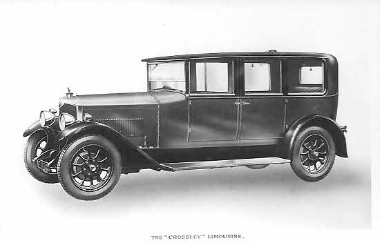 Crossley 20.9 Canberra limousine