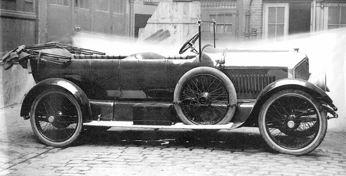 Crossley 25/30 Manchester touring car