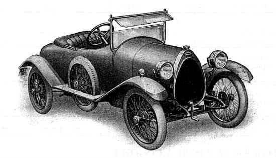 Crossley Bugatti 2 seat