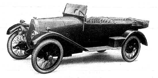 Crossley Bugatti 3 seat