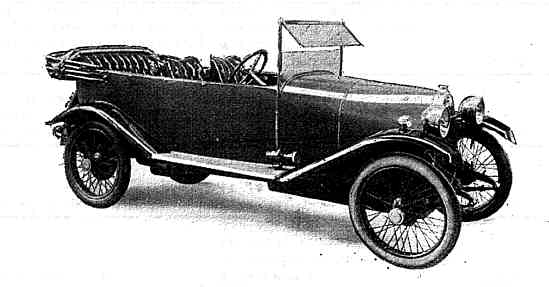 Crossley Bugatti 4 seat