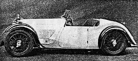 Crossley 10hp 2seat sports