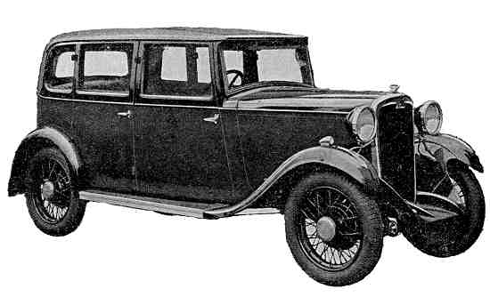 Crossley 10hp Buxton Saloon