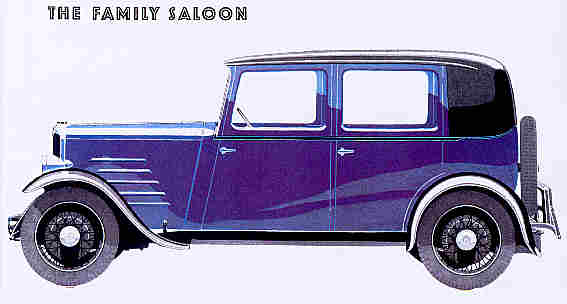 Crossley 10hp family saloon