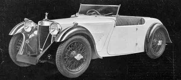 Crossley 10hp 2seat sports