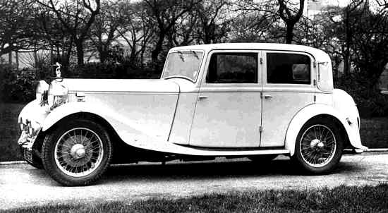 Crossley 3 litre Sports Saloon