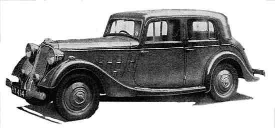 Crossley Regis Sports Saloon