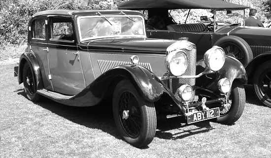 Crossley 2 litre sports saloon