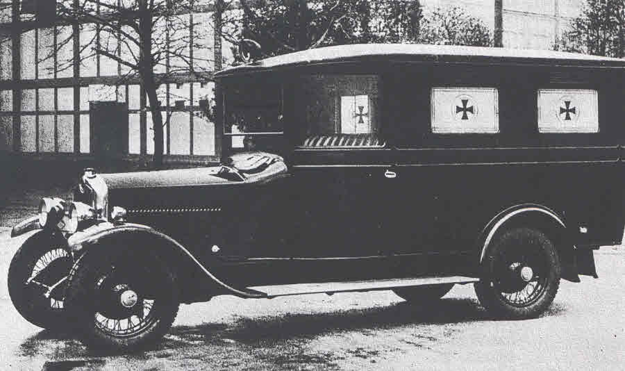 Crossley ambulance