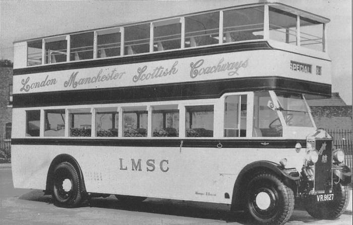 Crossley Condor double deck bus