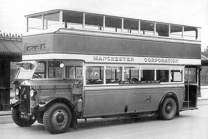 Crossley Condor double deck bus