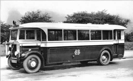 Crossley Eagle bus side view