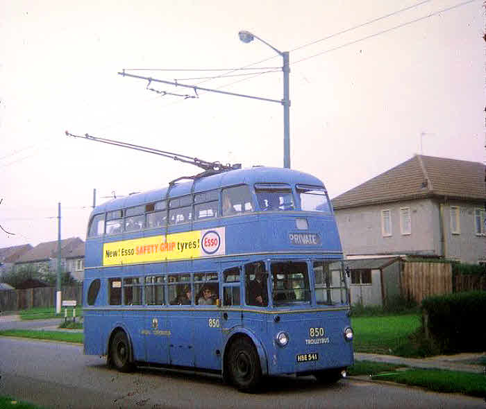 Crossley Empire Trolley Bus
