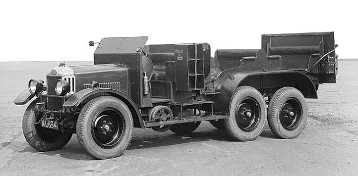 Crossley BGV2 machine gun carrier