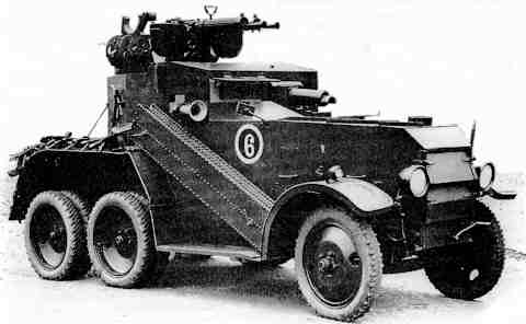 Crossley D2E1 armoured car