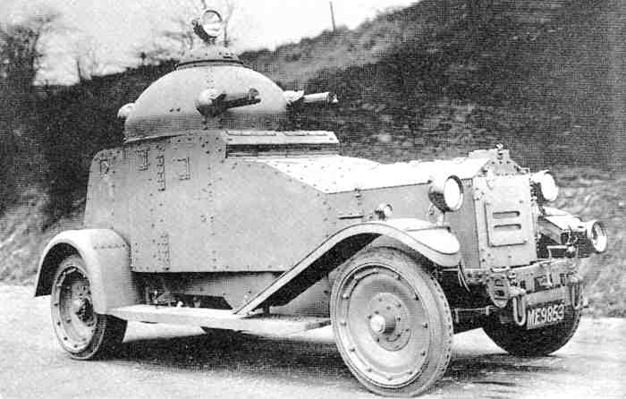 Vickers Crossley armoured car