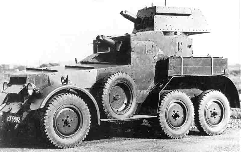 Crossley Mk1 armoured car