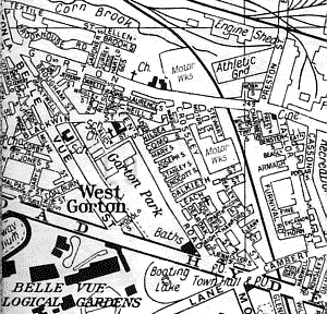 Location of
          the Crossley Motors works