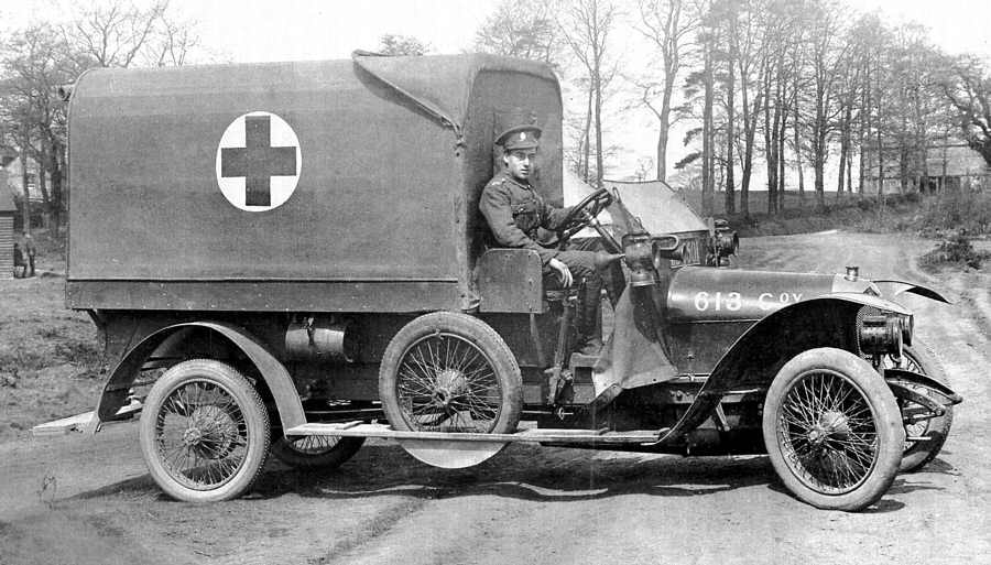 Crossley 15hp with ambulance body
