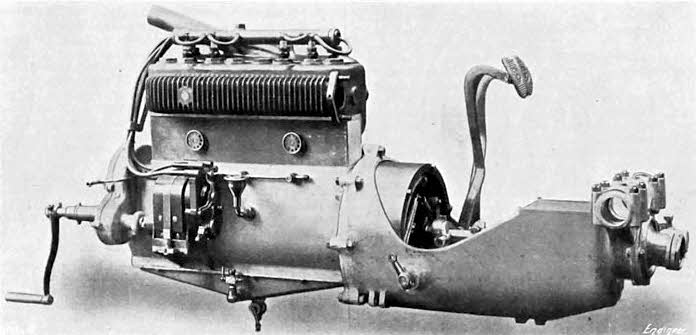 Crossley 15hp engine