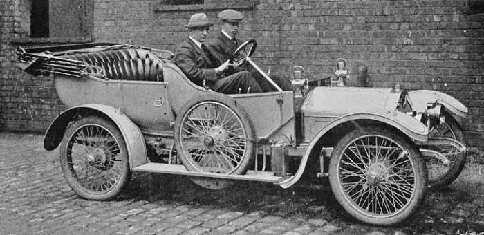 Crossley 15hp 4 seat tourer