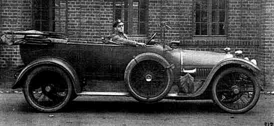Crossley 15hp 4 seat tourer