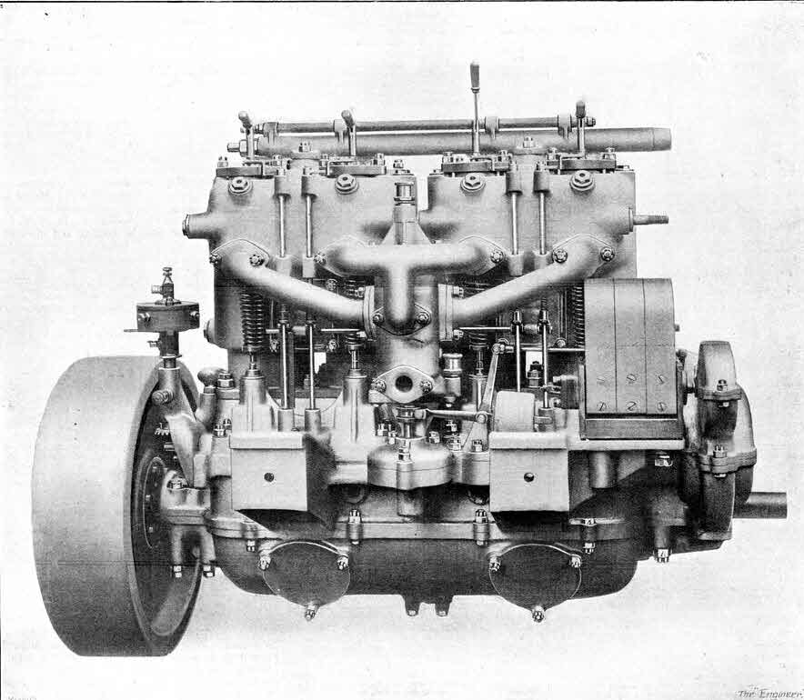 Crossley 22hp engine
