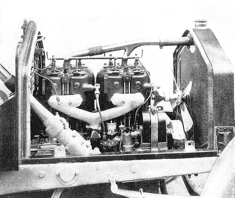 Crossley 40hp engine