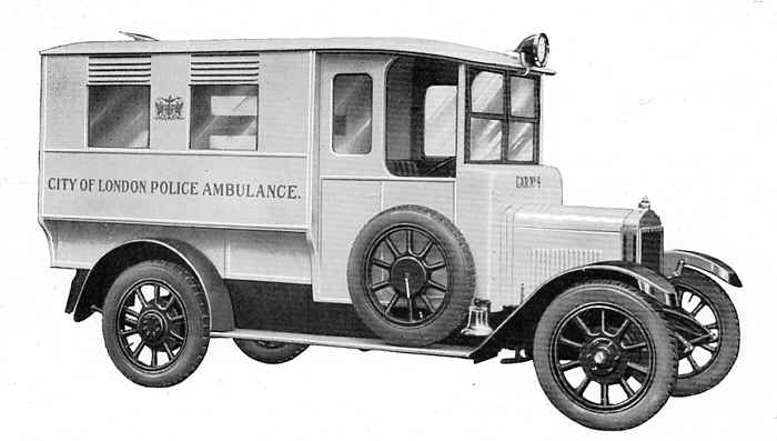 Crossley 15/20 ambulance