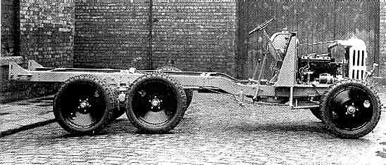 Crossley 6 wheel chassis