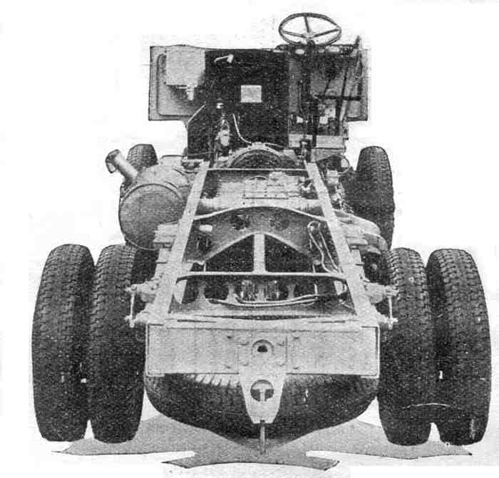 Crossley truck chassis