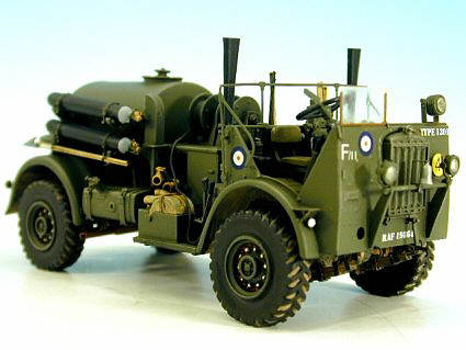 Accurate Armour model of Crossley FWD fire tender